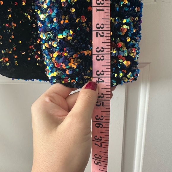 Zara sequin dress with sweetheart neckline - Picture 5 of 5